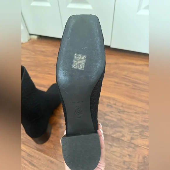 Tory Burch stretch ankle logo jacquard boot - Picture 10 of 11